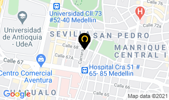 Mapa de Scoorth en Medellín
