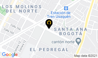 Mapa de Scooters De Colombia en Bogotá D.C
