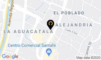 Mapa de Seaboard Colombia S.a. en Medellín