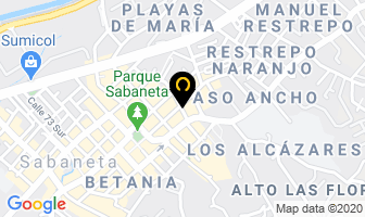 Mapa de Sebas Producciones en Sabaneta