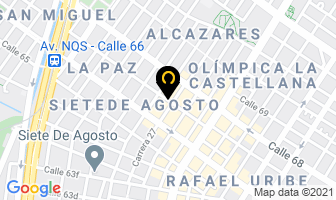 Mapa de Sebell Automotriz en Bogotá D.C