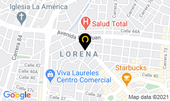 Mapa de Secat Ltda en Medellín