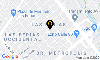 Mapa de Secavent Ltda. en Bogotá D.C