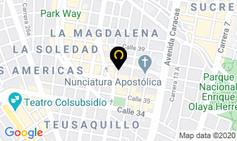 Mapa de Securitas Colombia S.a. en Bogotá D.C