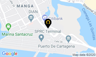 Mapa de Sedenti Ltda. en Cartagena