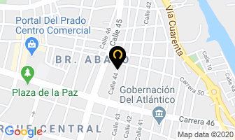 Mapa de Segar Ltda. en Barranquilla