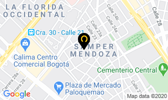 Mapa de Segrap Sg Ltda en Bogotá D.C