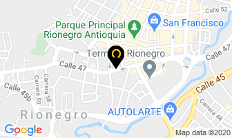 Mapa de Seguidext Seguridad Y Extincion en Rionegro
