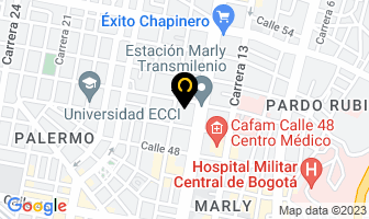 Mapa de Segura Group International en Bogotá D.C