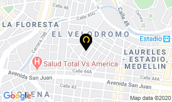 Mapa de Segurcol Ltda en Medellín