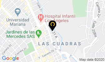 Mapa de Seguridad Del Sur Ltda en Pasto