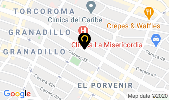 Mapa de Seguridad Privada Srr Ltda. en Barranquilla