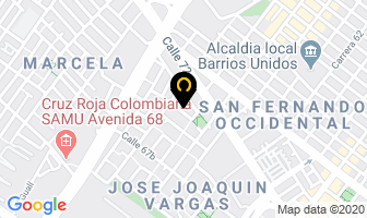 Mapa de Seguridad Rodas Ltda. en Bogotá D.C