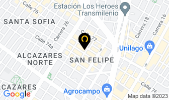 Mapa de Seguridad San Martin en Bogotá D.C