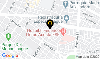 Mapa de Seguridad Segal Ltda. en Ibagué