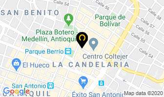 Mapa de Seguridad Social en Medellín