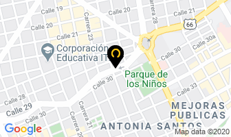 Mapa de Seguriplast E.u. en Bucaramanga