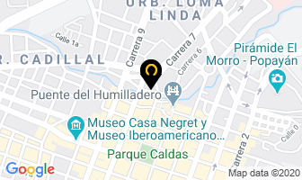Mapa de Seguros & Seguros en Popayán