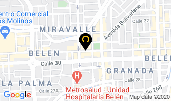 Mapa de Seguros belén en Medellín