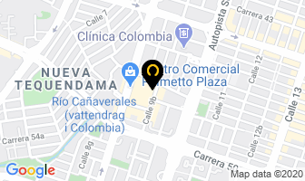 Mapa de Seguros Colpatria en Cali