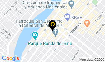 Mapa de Seguros Cóndor S.a. en Montería