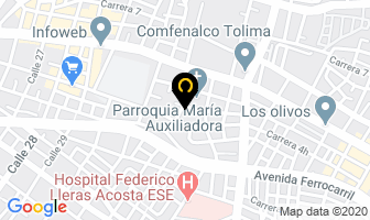 Mapa de Seguros Los Reyes en Ibagué