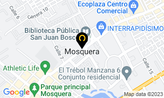 Mapa de Seguros Rayo Mosquera en Mosquera