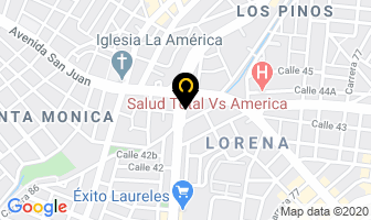 Mapa de Segurtrax Ltda en Medellín