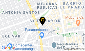 Mapa de Segurytec S.a.s en Bucaramanga