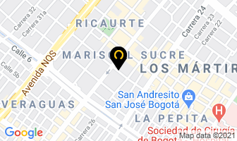 Mapa de Seincom Ltda en Bogotá D.C