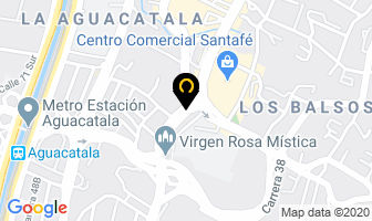 Mapa de Selecta Consulting Group S.a. en Medellín