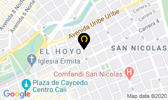 Mapa de Sellos De Caucho Ospimar en Cali