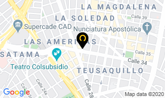 Mapa de Sellos En Bronce Bronsell en Bogotá D.C
