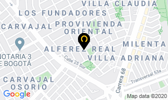 Mapa de Sellos Industriales.com en Bogotá D.C