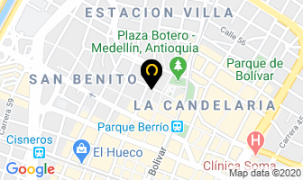 Mapa de Sellos Vargas en Medellín