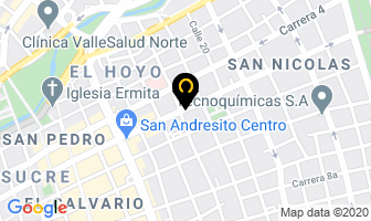 Mapa de Sellos Vulcano Ltda. en Cali