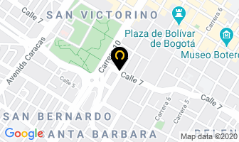 Mapa de Sellos Y Suministros en Bogotá D.C