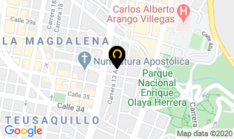Mapa de Semanario Voz en Bogotá D.C