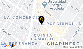 Mapa de Semillano Ltda. en Bogotá D.C