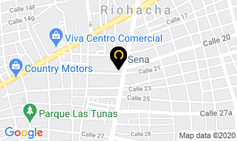 Mapa de Sena en Riohacha