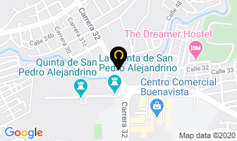 Mapa de Sena Motors en Santa Marta