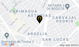 Mapa de Señal Vias Ltda. en Bogotá D.C