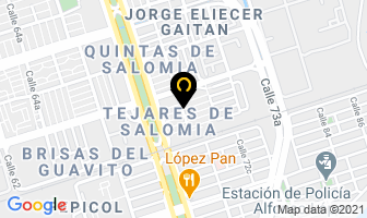 Mapa de Señalprot en Cali