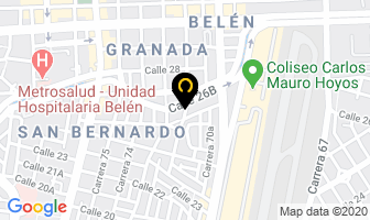 Mapa de Ser Aire en Medellín