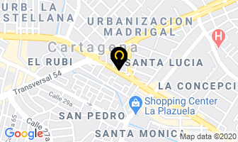 Mapa de Ser Andes en Cartagena