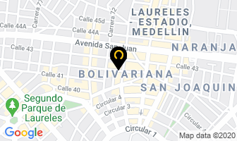 Mapa de Ser Natural Productos en Medellín