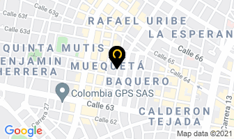 Mapa de Ser Seguros en Bogotá D.C