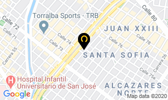 Mapa de Sercoseg Ltda. en Bogotá D.C