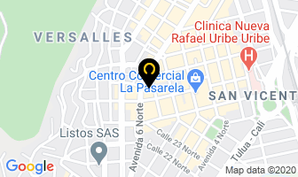 Mapa de Serdán S.a. en Cali