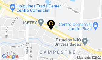 Mapa de Sergio Rada Aesthetic & Spa Ltda. en Cali